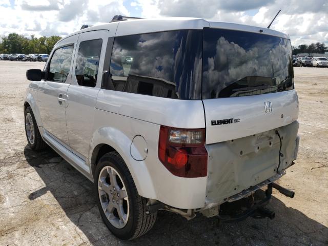 Photo 3 from auction – 2007 HONDA ELEMENT SC with VIN 5J6YH18937L000629