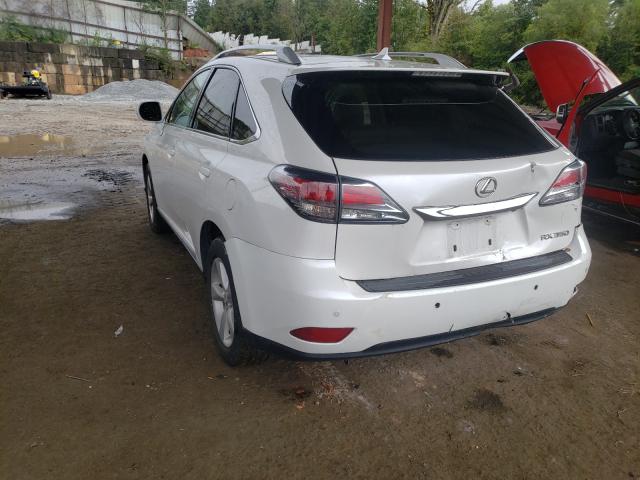 Photo 3 from auction – 2013 LEXUS RX 350 BAS with VIN 2T2BK1BA1DC185309