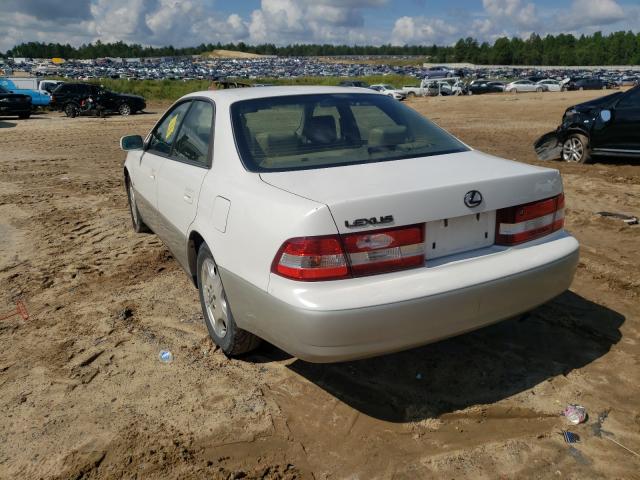 Photo 3 from auction – 2000 LEXUS ES 300 with VIN JT8BF28G3Y5097602