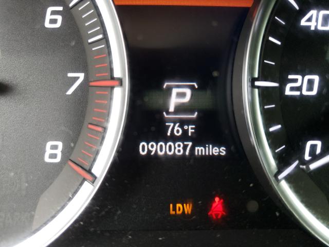 Photo 8 from auction – 2014 ACURA MDX TECHNO with VIN 5FRYD4H48EB013799