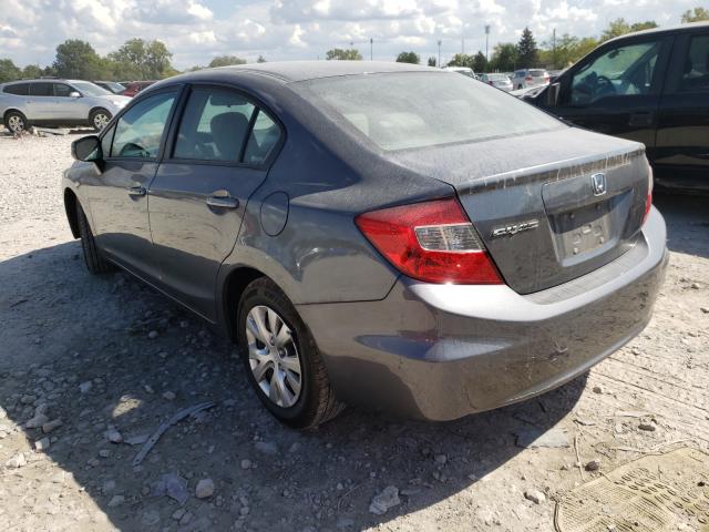 Photo 3 from auction – 2012 HONDA CIVIC LX with VIN 19XFB2F59CE097729