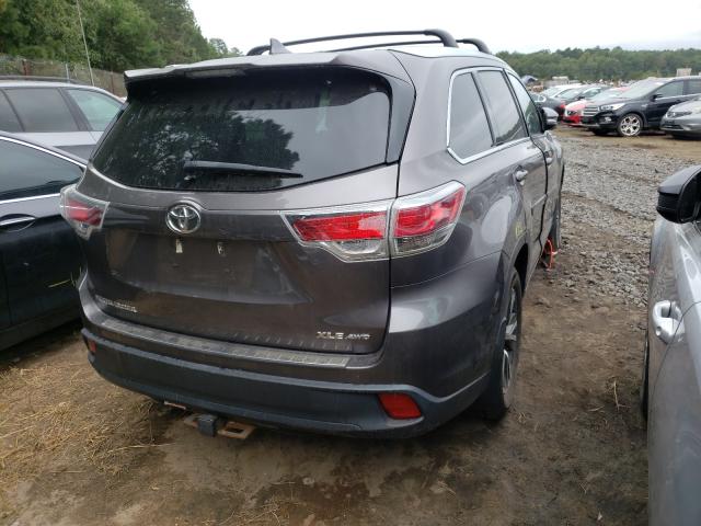 Photo 4 from auction – 2016 TOYOTA HIGHLANDER with VIN 5TDJKRFH9GS233902