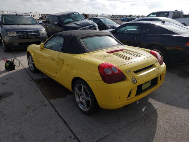 Photo 3 from auction – 2003 TOYOTA MR2 SPYDER with VIN JTDFR320930056182