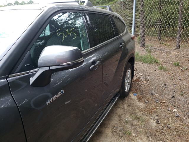 Photo 3 from auction – 2021 TOYOTA HIGHLANDER with VIN 5TDBBRCH9MS523724