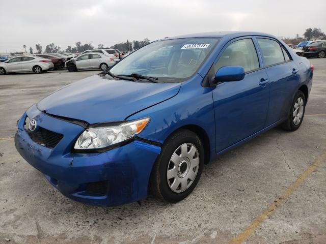 Photo 2 from auction – 2009 TOYOTA COROLLA BA with VIN JTDBL40E199078038