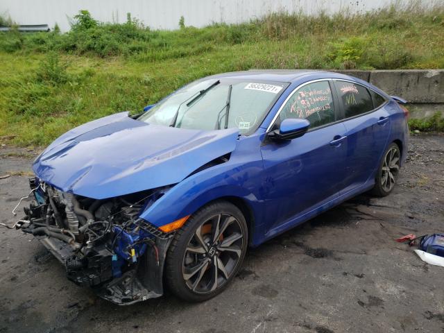 Photo 2 from auction – 2018 HONDA CIVIC SI with VIN 2HGFC1E52JH710365