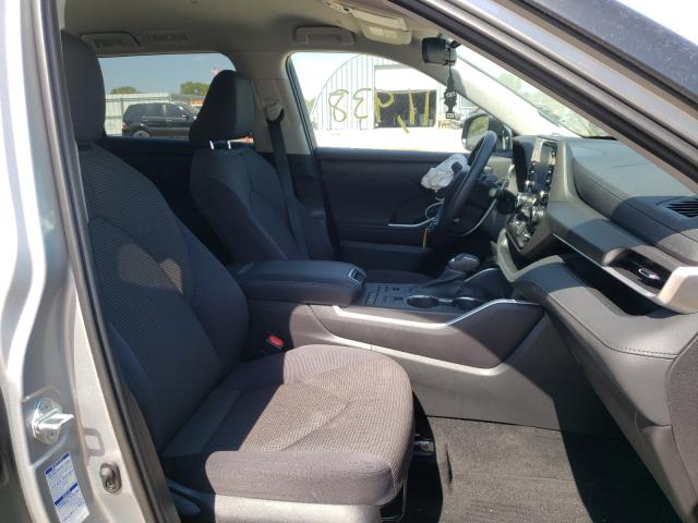 Photo 5 from auction – 2021 TOYOTA HIGHLANDER with VIN 5TDBZRBH9MS102616