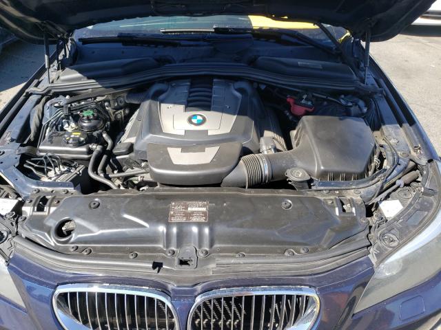 Photo 7 from auction – 2008 BMW 550 I with VIN WBANW53508CT54455
