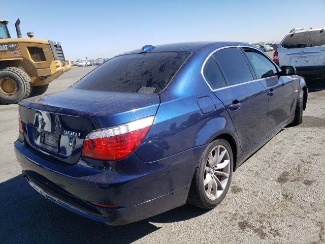 Photo 4 from auction – 2008 BMW 550 I with VIN WBANW53508CT54455