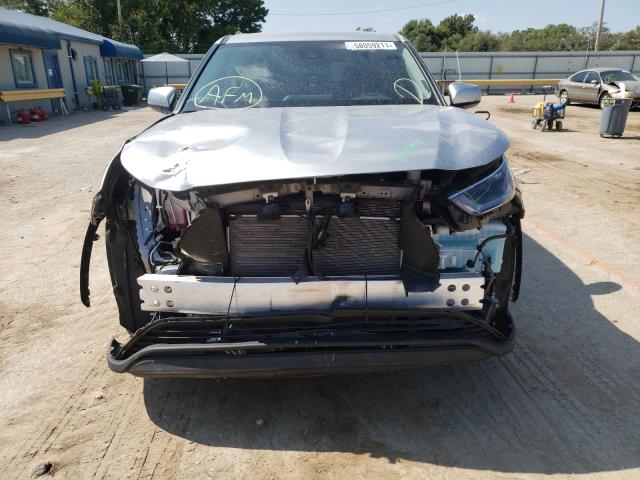 Photo 9 from auction – 2021 TOYOTA HIGHLANDER with VIN 5TDBZRBH9MS102616