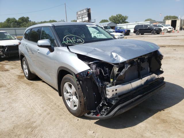 TOYOTA HIGHLANDER 2021 with VIN 5TDBZRBH9MS102616 - Photo from auction