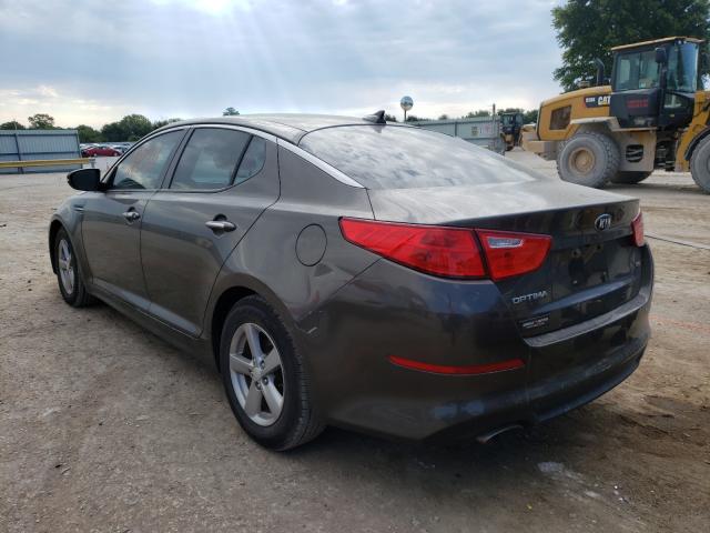 Photo 3 from auction – 2014 KIA OPTIMA LX with VIN 5XXGM4A79EG299578