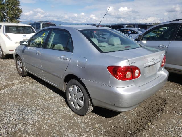 Photo 3 from auction – 2005 TOYOTA COROLLA CE with VIN 1NXBR32E05Z499337