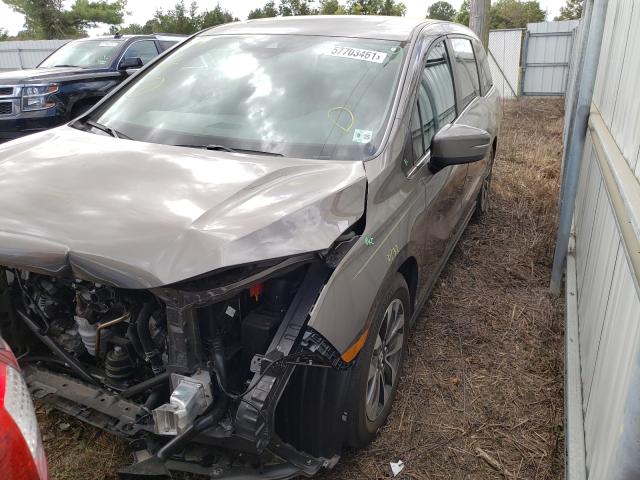 Photo 2 from auction – 2021 HONDA ODYSSEY EX with VIN 5FNRL6H72MB012709