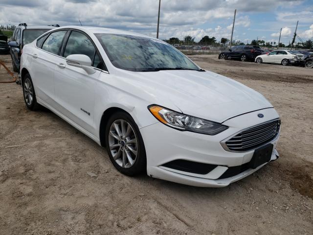 Photo 1 from auction – 2017 FORD FUSION SE with VIN 3FA6P0LUXHR301946