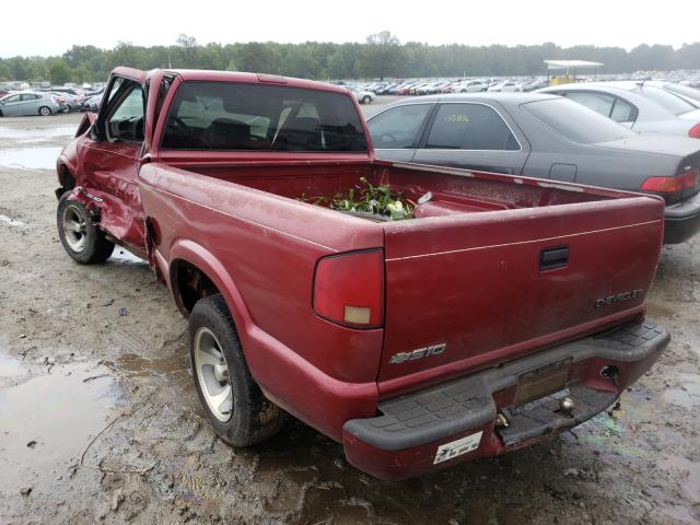 Photo 3 from auction – 2002 CHEVROLET S10 PICKUP with VIN 1GCCS19W128140292