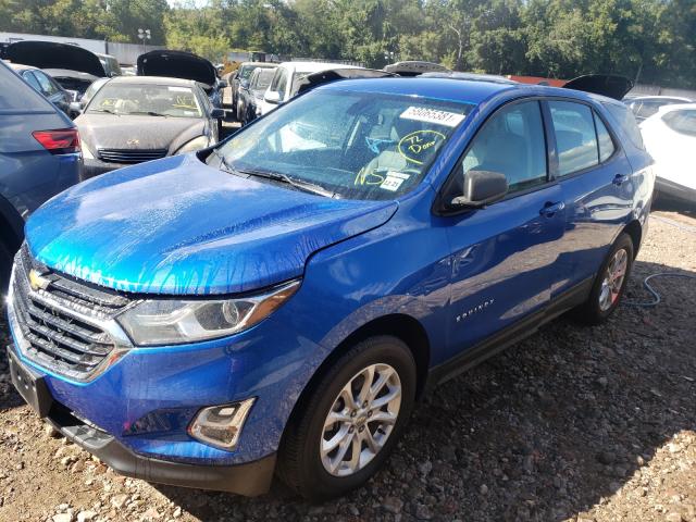 Photo 2 from auction – 2019 CHEVROLET EQUINOX LS with VIN 3GNAXHEV3KS566272