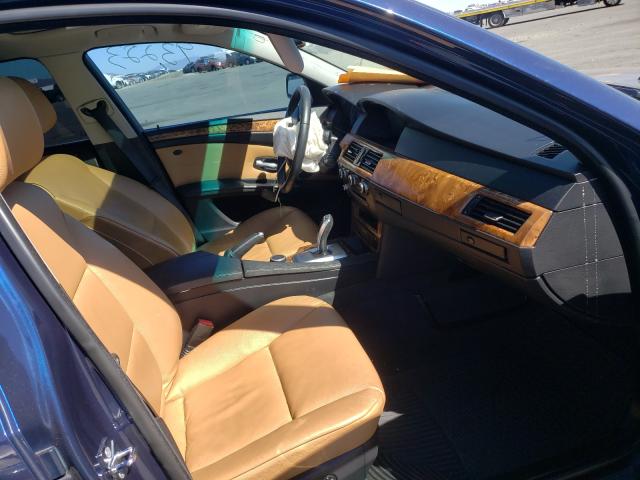 Photo 5 from auction – 2008 BMW 550 I with VIN WBANW53508CT54455