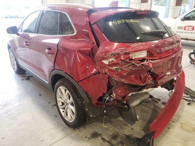 Photo 3 from auction – 2016 LINCOLN MKC SELECT with VIN 5LMCJ2D97GUJ20372
