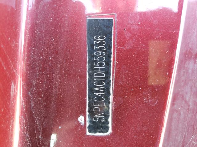 Photo 10 from auction – 2013 HYUNDAI SONATA SE with VIN 5NPEC4AC1DH559336