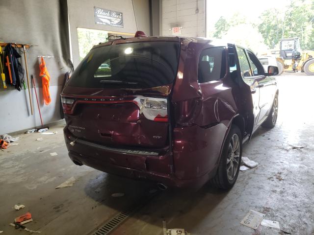 Photo 4 from auction – 2020 DODGE DURANGO GT with VIN 1C4RDJDG4LC205106