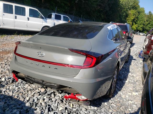 Photo 4 from auction – 2021 HYUNDAI SONATA SEL with VIN 5NPEF4JA4MH110299