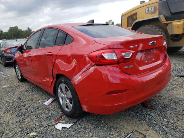 Photo 3 from auction – 2016 CHEVROLET CRUZE LS with VIN 1G1BB5SM2G7306448