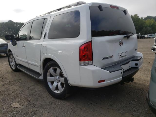 Photo 3 from auction – 2008 NISSAN ARMADA SE with VIN 5N1AA08C38N604961