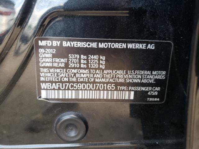 Photo 10 from auction – 2013 BMW 535 XI with VIN WBAFU7C59DDU70165