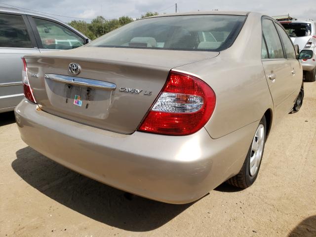 Photo 4 from auction – 2002 TOYOTA CAMRY LE with VIN 4T1BE32K62U072399