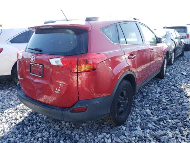 Photo 4 from auction – 2015 TOYOTA RAV4 LE with VIN 2T3BFREV5FW385916