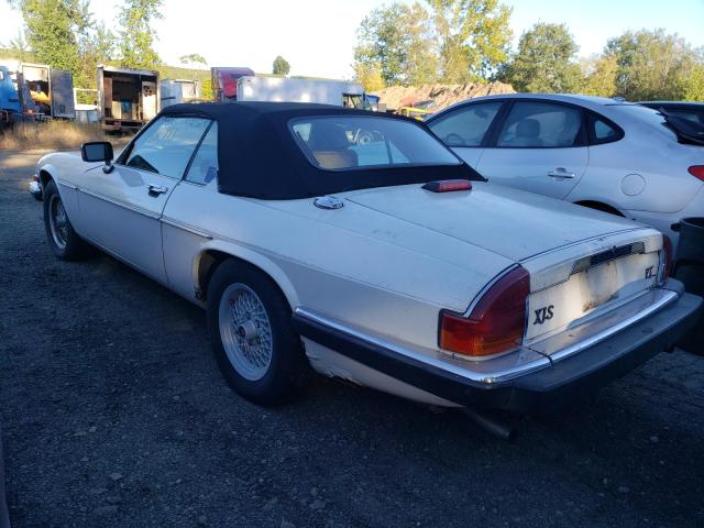 Photo 3 from auction – 1989 JAGUAR XJS with VIN SAJNV4846KC157721
