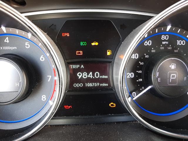 Photo 8 from auction – 2013 HYUNDAI SONATA GLS with VIN 5NPEB4AC0DH739488