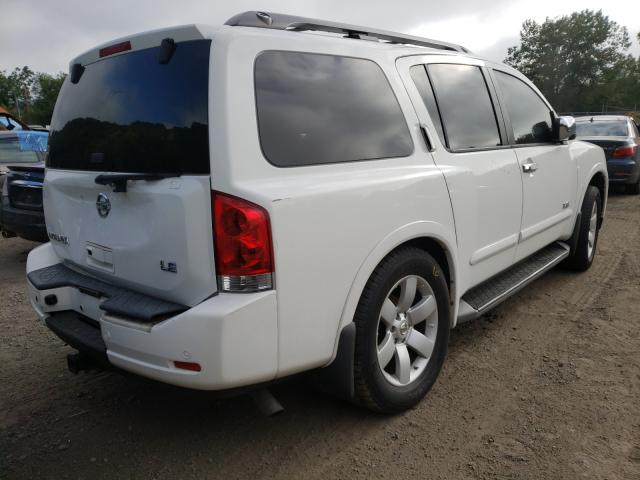 Photo 4 from auction – 2008 NISSAN ARMADA SE with VIN 5N1AA08C38N604961