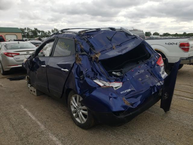 Photo 3 from auction – 2013 HYUNDAI TUCSON GLS with VIN KM8JUCAC7DU645015