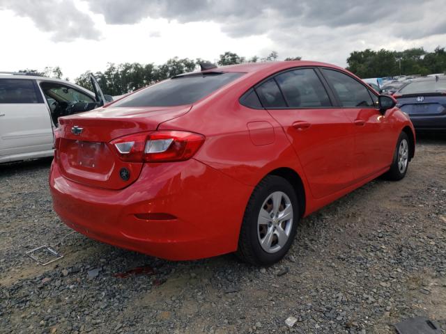 Photo 4 from auction – 2016 CHEVROLET CRUZE LS with VIN 1G1BB5SM2G7306448