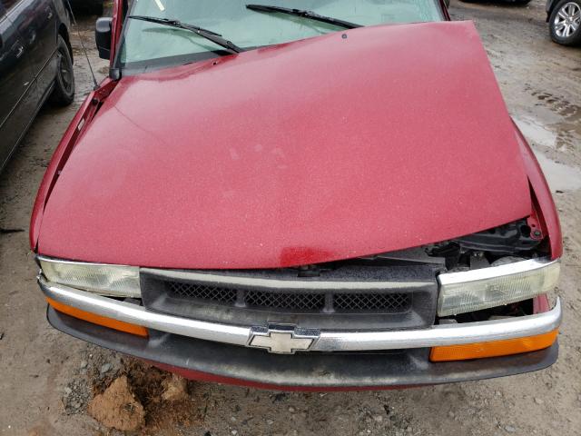 Photo 7 from auction – 2002 CHEVROLET S10 PICKUP with VIN 1GCCS19W128140292