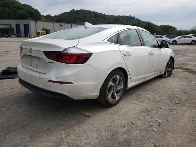 Photo 4 from auction – 2019 HONDA INSIGHT EX with VIN 19XZE4F52KE003396