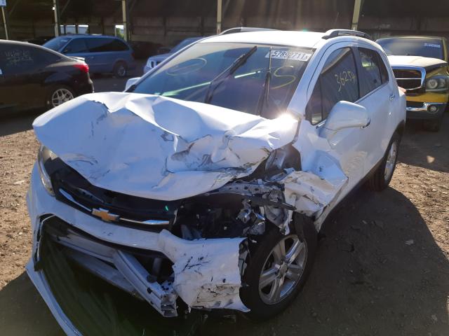Photo 2 from auction – 2020 CHEVROLET TRAX 1LT with VIN 3GNCJLSB7LL147795
