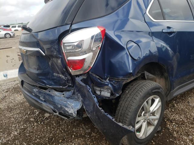 Photo 9 from auction – 2016 CHEVROLET EQUINOX LT with VIN 2GNALCEK4G6157577
