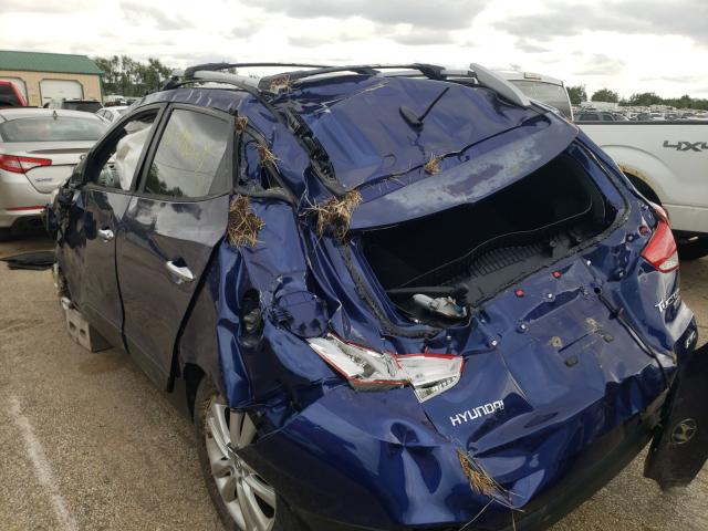 Photo 9 from auction – 2013 HYUNDAI TUCSON GLS with VIN KM8JUCAC7DU645015