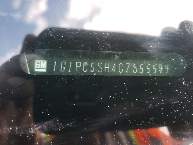 Photo 10 from auction – 2012 CHEVROLET CRUZE with VIN 1G1PC5SH4C7355599