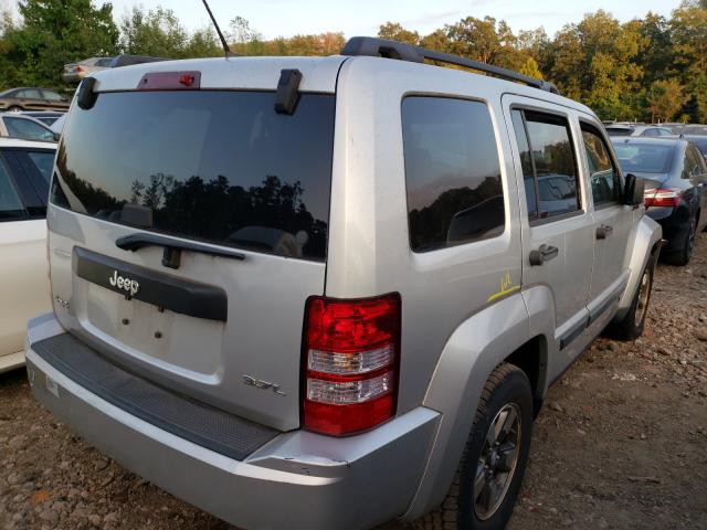 Photo 4 from auction – 2008 JEEP LIBERTY SP with VIN 1J8GN28K58W278749