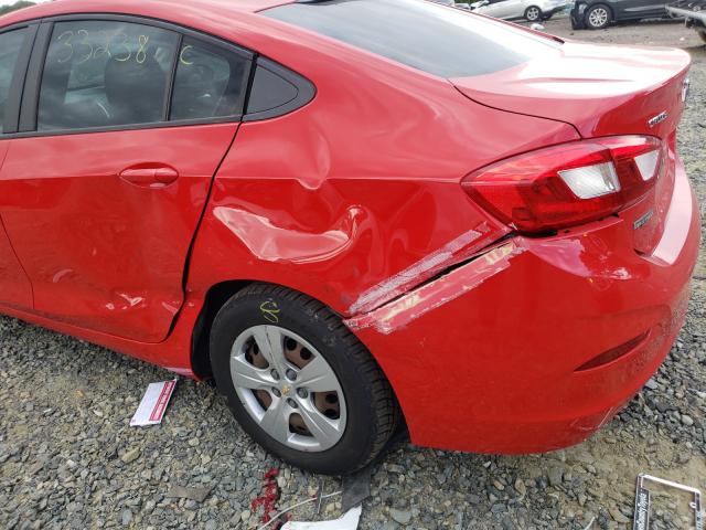 Photo 9 from auction – 2016 CHEVROLET CRUZE LS with VIN 1G1BB5SM2G7306448