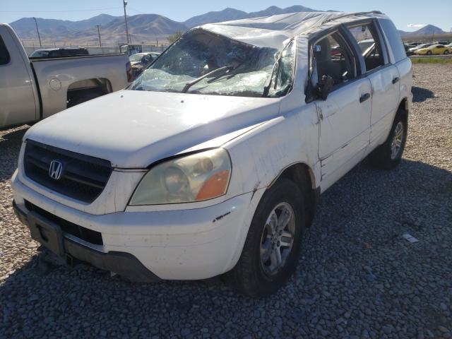 Photo 2 from auction – 2005 HONDA PILOT EX with VIN 2HKYF18445H550018