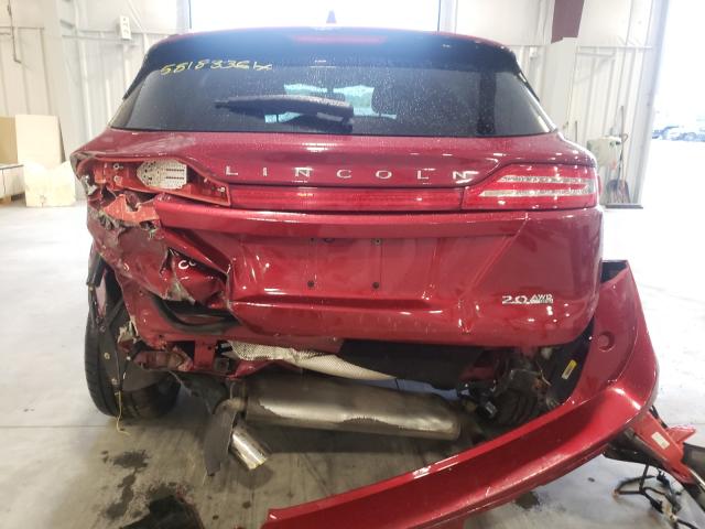Photo 9 from auction – 2016 LINCOLN MKC SELECT with VIN 5LMCJ2D97GUJ20372