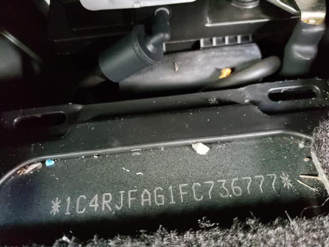 Photo 10 from auction – 2015 JEEP GRAND CHER with VIN 1C4RJFAG1FC736777