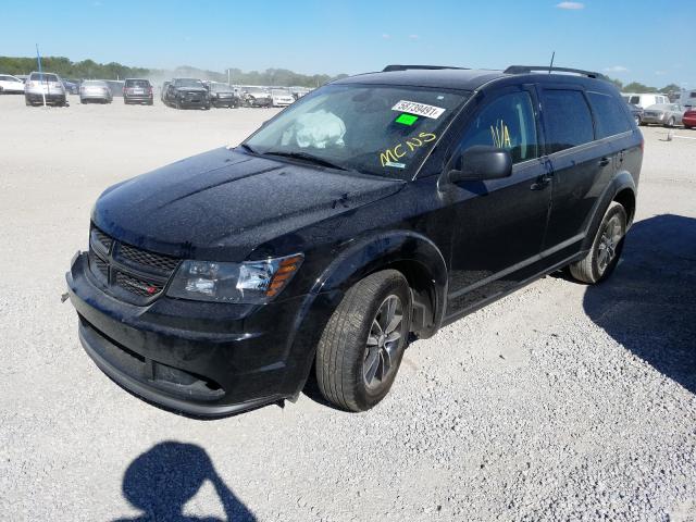 Photo 2 from auction – 2018 DODGE JOURNEY SE with VIN 3C4PDCAB9JT491127