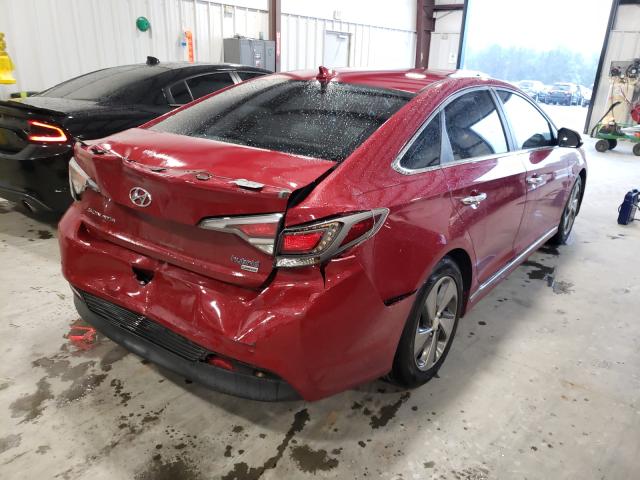 Photo 4 from auction – 2016 HYUNDAI SONATA HYB with VIN KMHE34L14GA017652