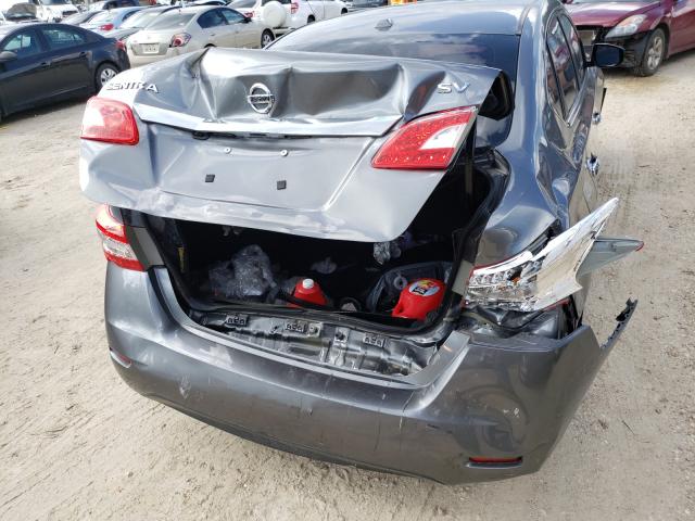 Photo 9 from auction – 2015 NISSAN SENTRA S with VIN 3N1AB7AP6FL695876